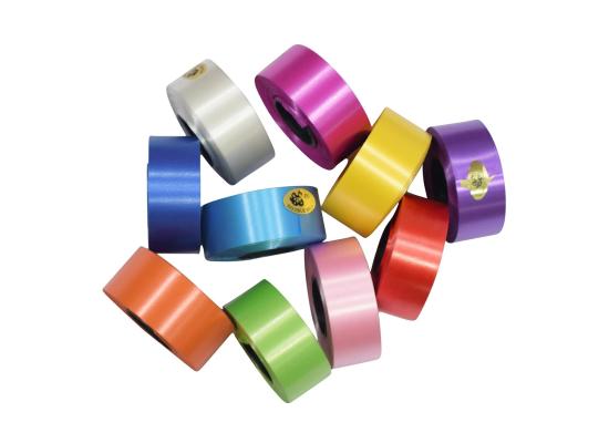 Curling Plastic Ribbon  Multi Colors, 4cm For Crafts
